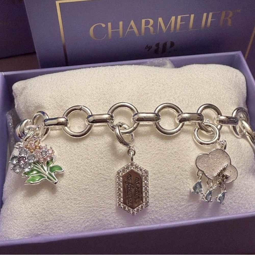 Silver Charm Bracelet